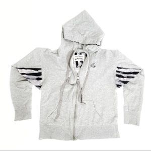 Rare Grey Vivienne Westwood Anglomania Zip Hoodie